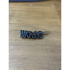black and silver hair clip‎ hair accessories